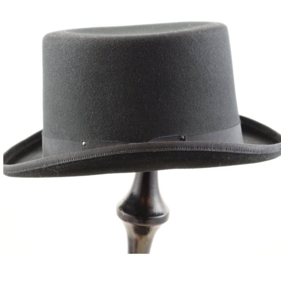 The Bailey Ice Top hat, a vintage tall crown style  wool, Size Medium unisex - Picture 5 of 13